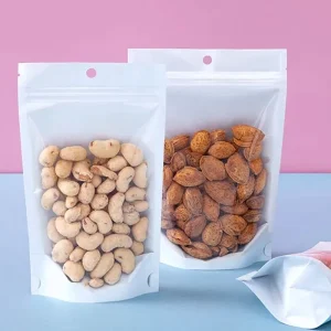 پاکت یک رو سفید یک رو شفاف